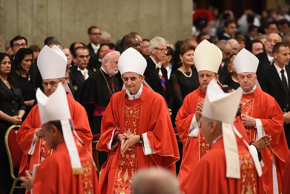 Vaticano, 29 giugno 2016: Messa benedizione Palli e solennità dei santi apostoli Pietro e Paolo - Vescovo Matteo Maria Zuppi