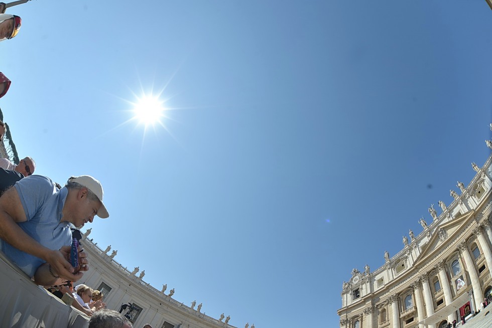 Piazza San Pietro, 3 settembre 2016: Giubileo operatori Misericordia